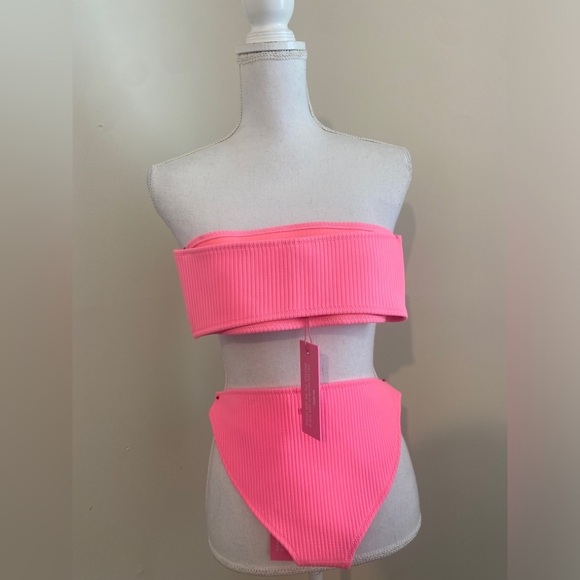 Triangl Twinnie Dandy Candy bikini Top is a XS and Bottom are S NWT - Picture 4 of 8